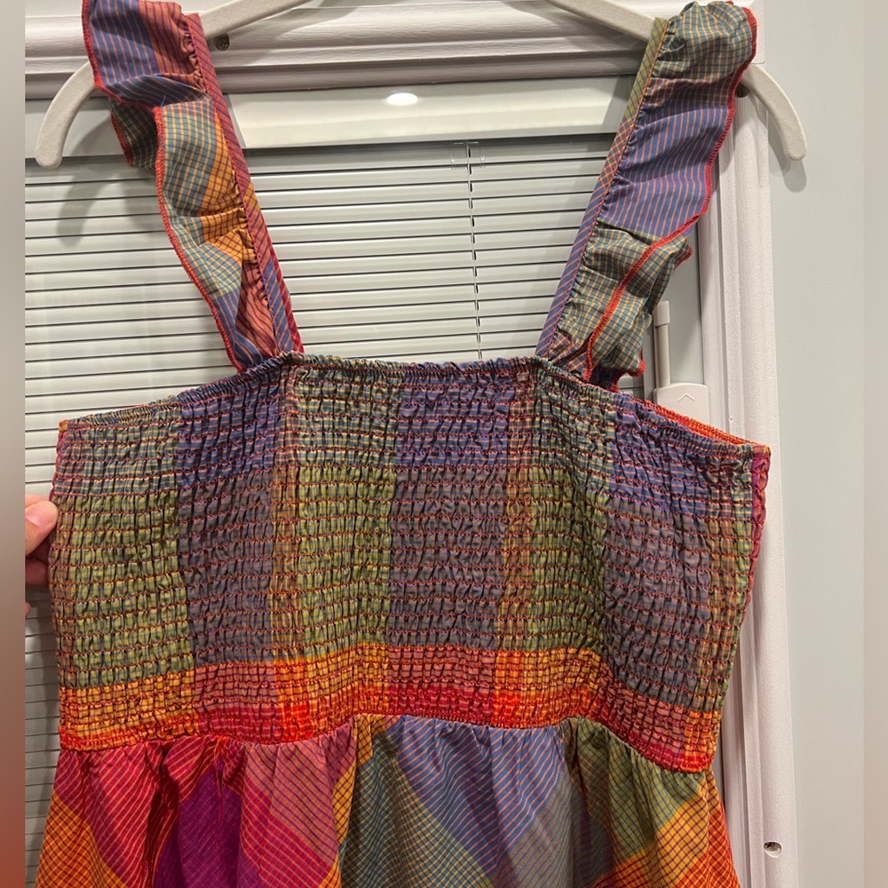 New w/o tags Time and Tru Smocked Midi Dress - Picture 6 of 10